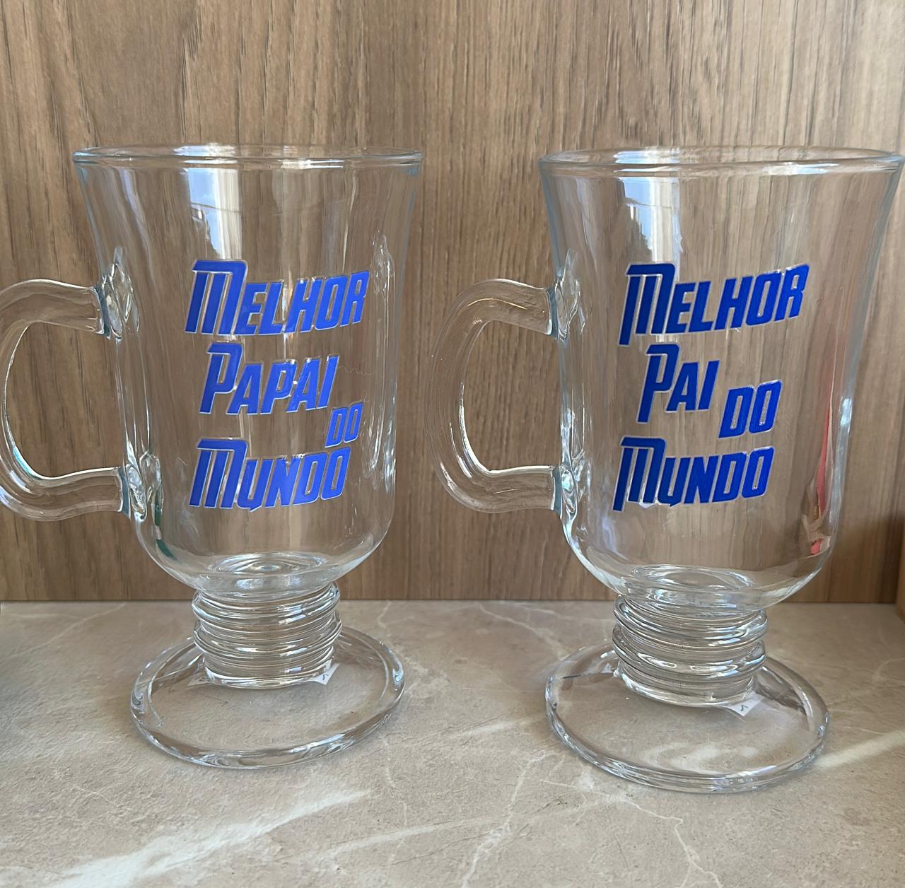 Caneca Capuccino Melhor Pai/Papai