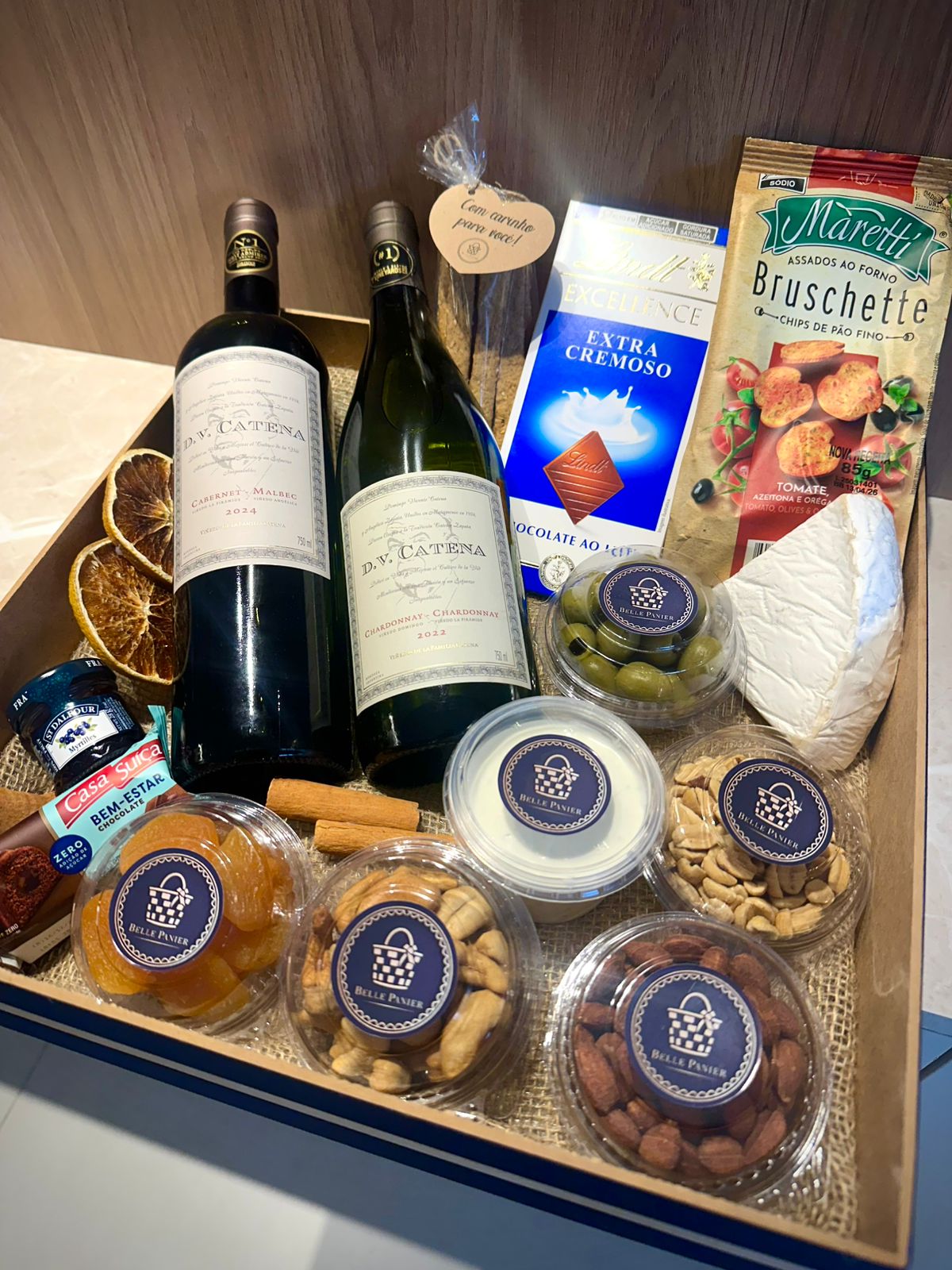 Cesta Dueto de Sabores