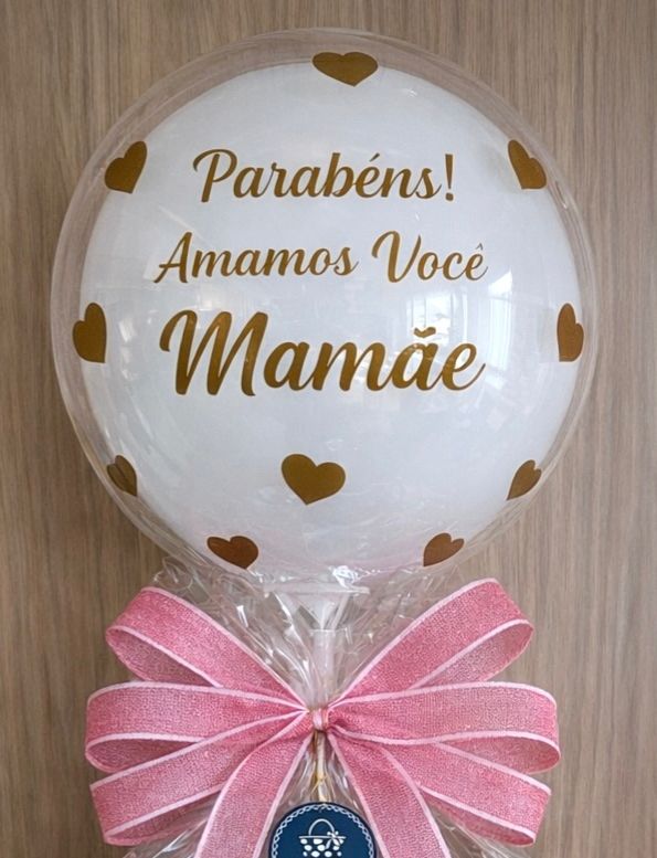 Balão duplo personalizado