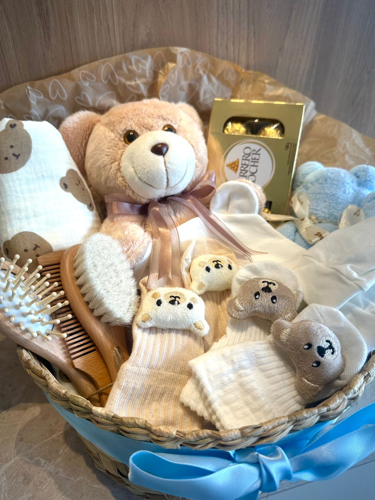Cesta Newborn Menino