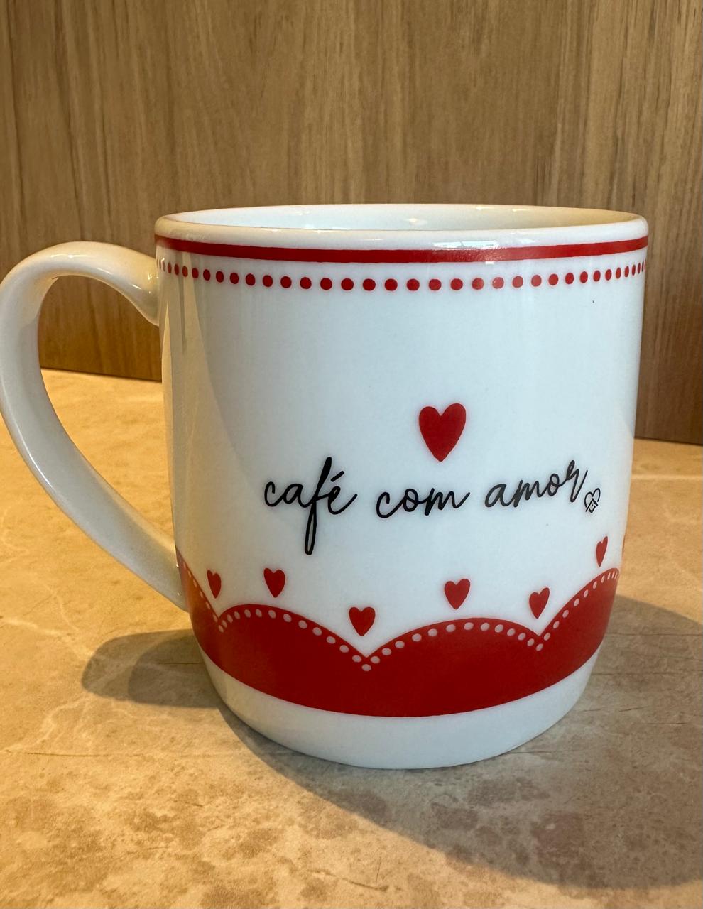 Caneca Café com Amor